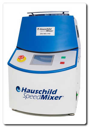 Hauschild SpeedMixer® mixes homogeneous multi-material compounds in just a few minutes
