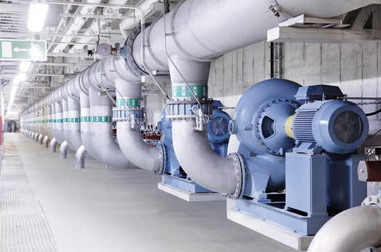 Photo caption: Pumping applications like this are wide spread across all industries and buildings and are a prime target for energy savings.