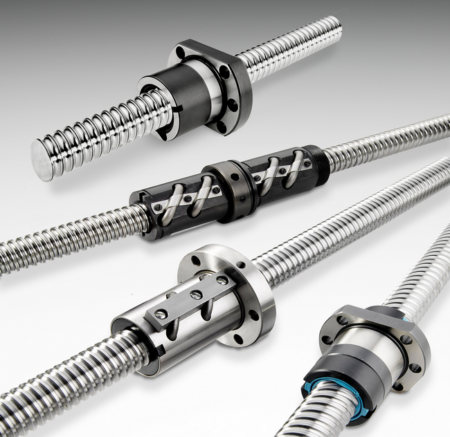 High-load ball screws from Thomson provide a long service life.