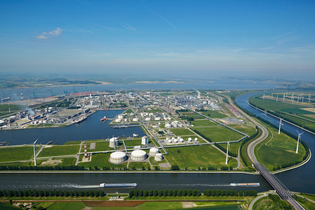   Verbund Site Antwerp, Belgium  BASF Group's second most important production center is located in Antwerp, in the north of Belgium. The Verbund site is directly connected to the North Sea, the Port of Antwerp and the European hinterland. BASF Antwerp is about six square kilometers large and includes around 50 plants, bundled into 15 integrated production clusters.