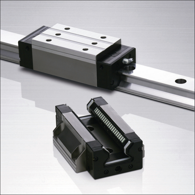 NSK RA series roller guides offer high load capacity and rigidity to meet the needs of a wide range of applications. Photo: NSK