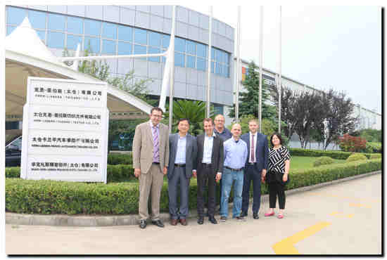 The management team of KERN-LIEBERS Taicang and CEO, Expanite -Mr. Thomas Sandholdt