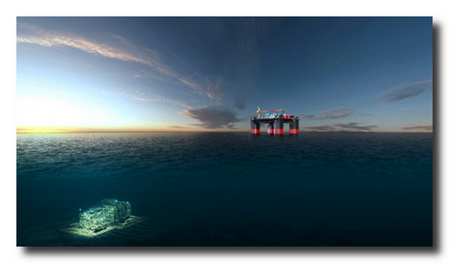 Jansz-Io Compression project - Field Control Station and Subsea Compression Station. (Photo: Business Wire)