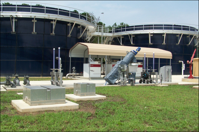 The Award-winning treatment plant at Southside Alabama